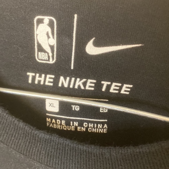 XL camouflage sleeve Black Nike spurs NBA shirt. - Picture 5 of 5